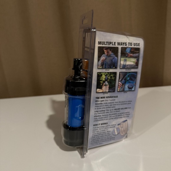 Sawyer Mini Water Filtration System Portable Water Purifier Filter Survival - Picture 3 of 5
